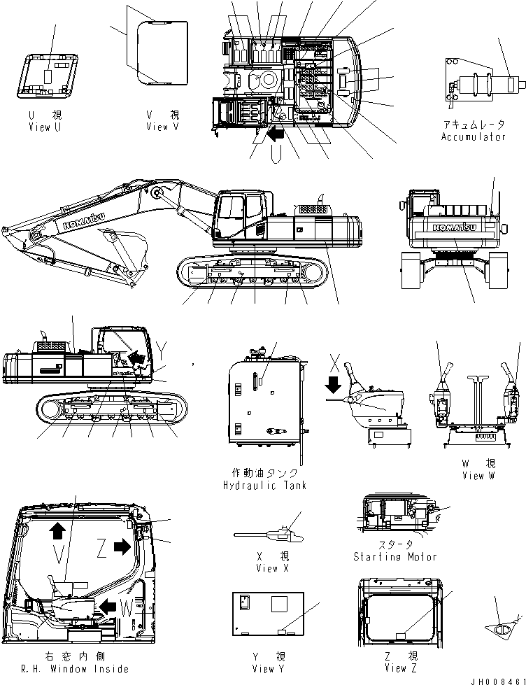 Табличка (\7\09601-38000) KOMATSU
