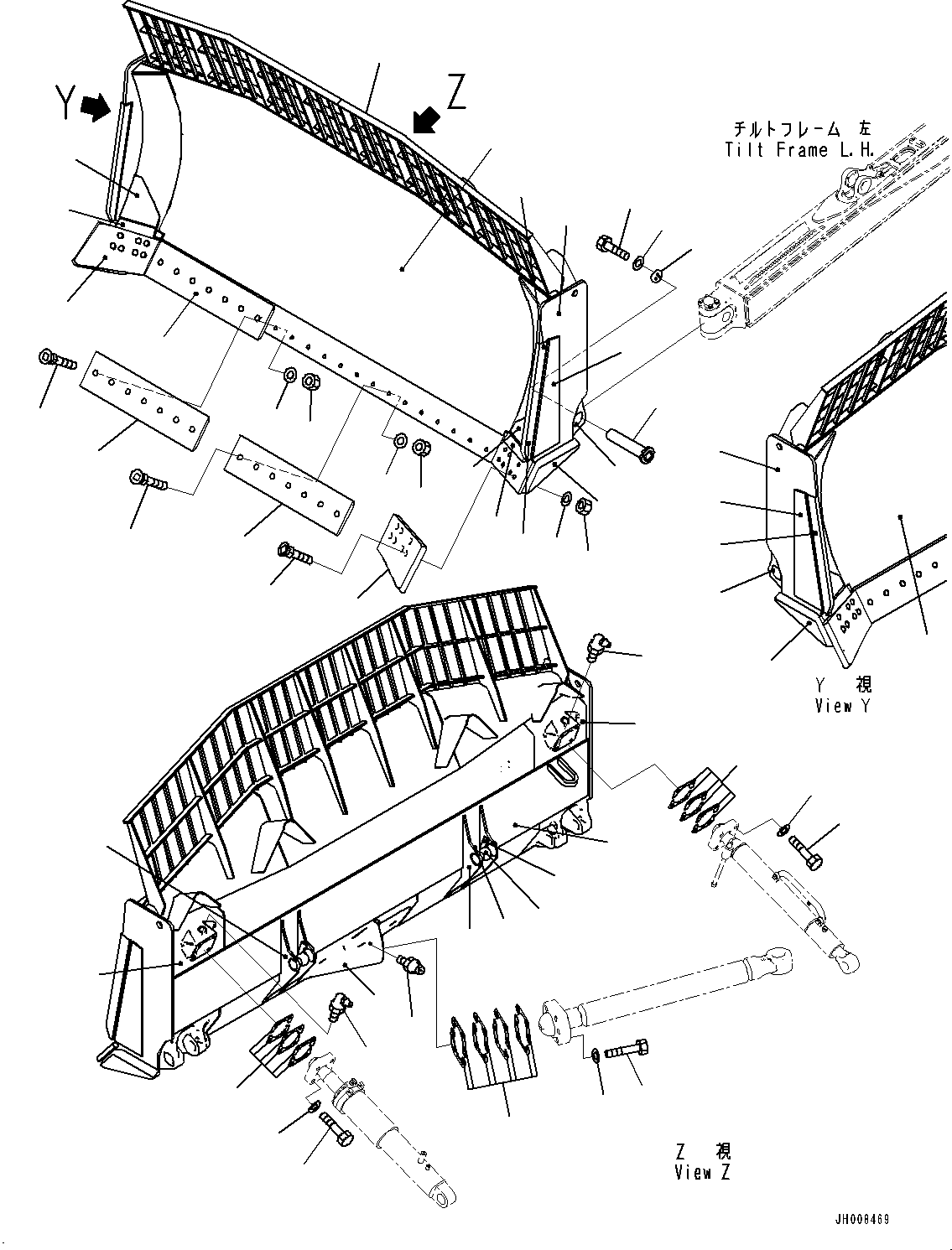 Ограждение 17A-71-52620 KOMATSU