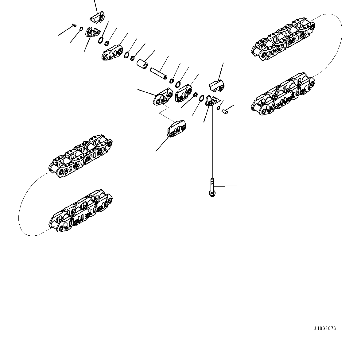 Track Link Assembly 11Y-32-00301 KOMATSU