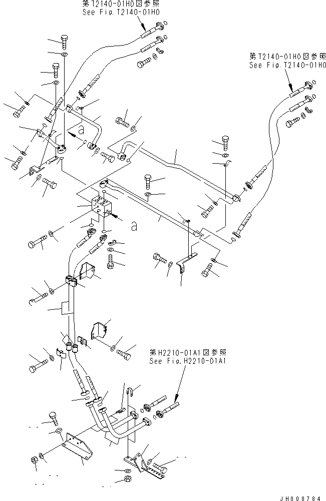 Шланг 07120-11014 KOMATSU