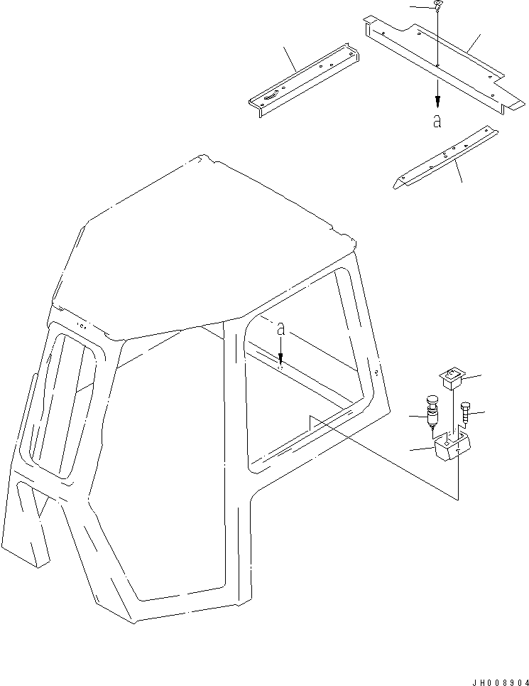 Крышка 14X-911-5250 KOMATSU