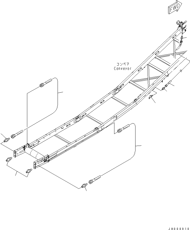 Шланг 8255-75-6850 KOMATSU