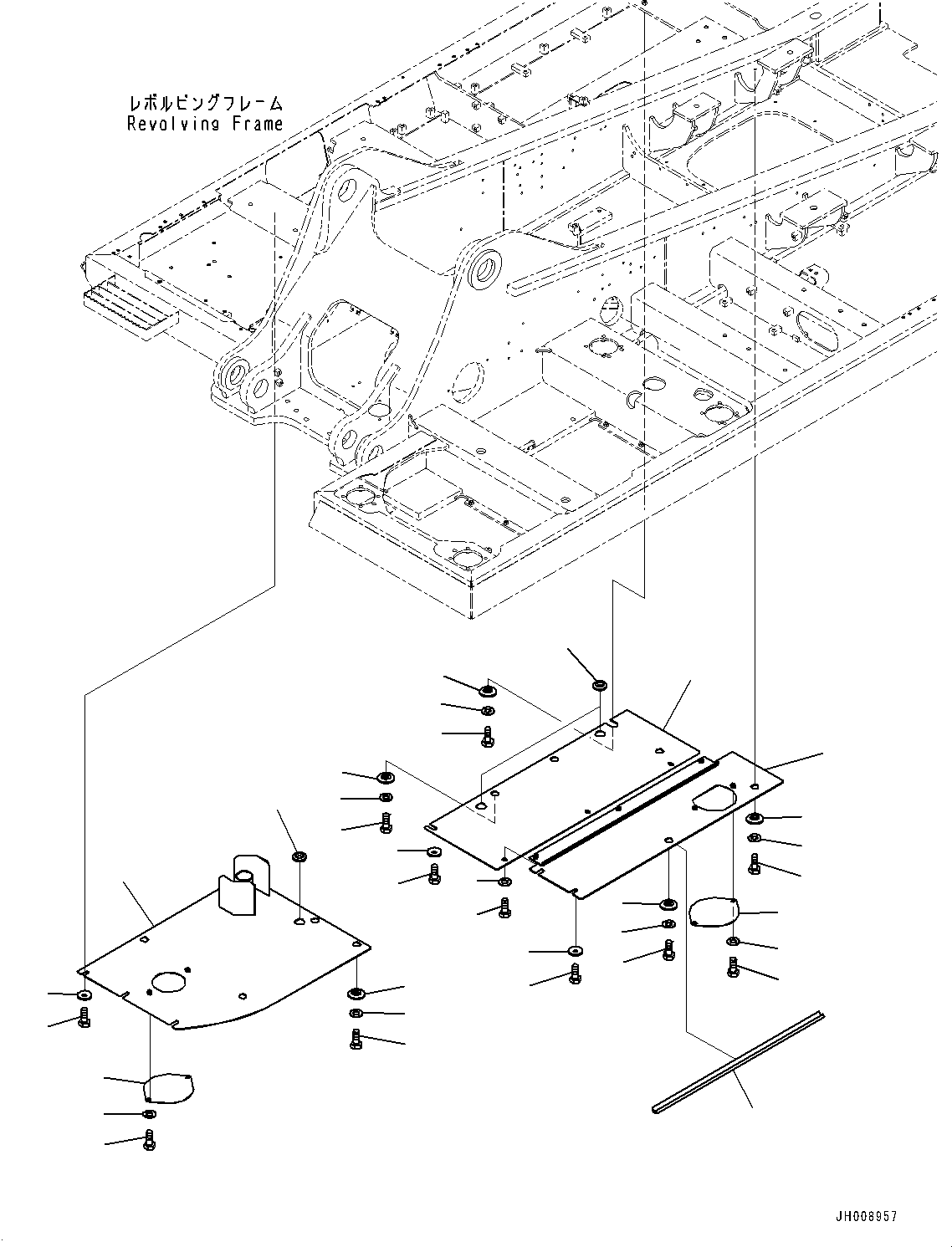 Крышка 207-54-75971 KOMATSU