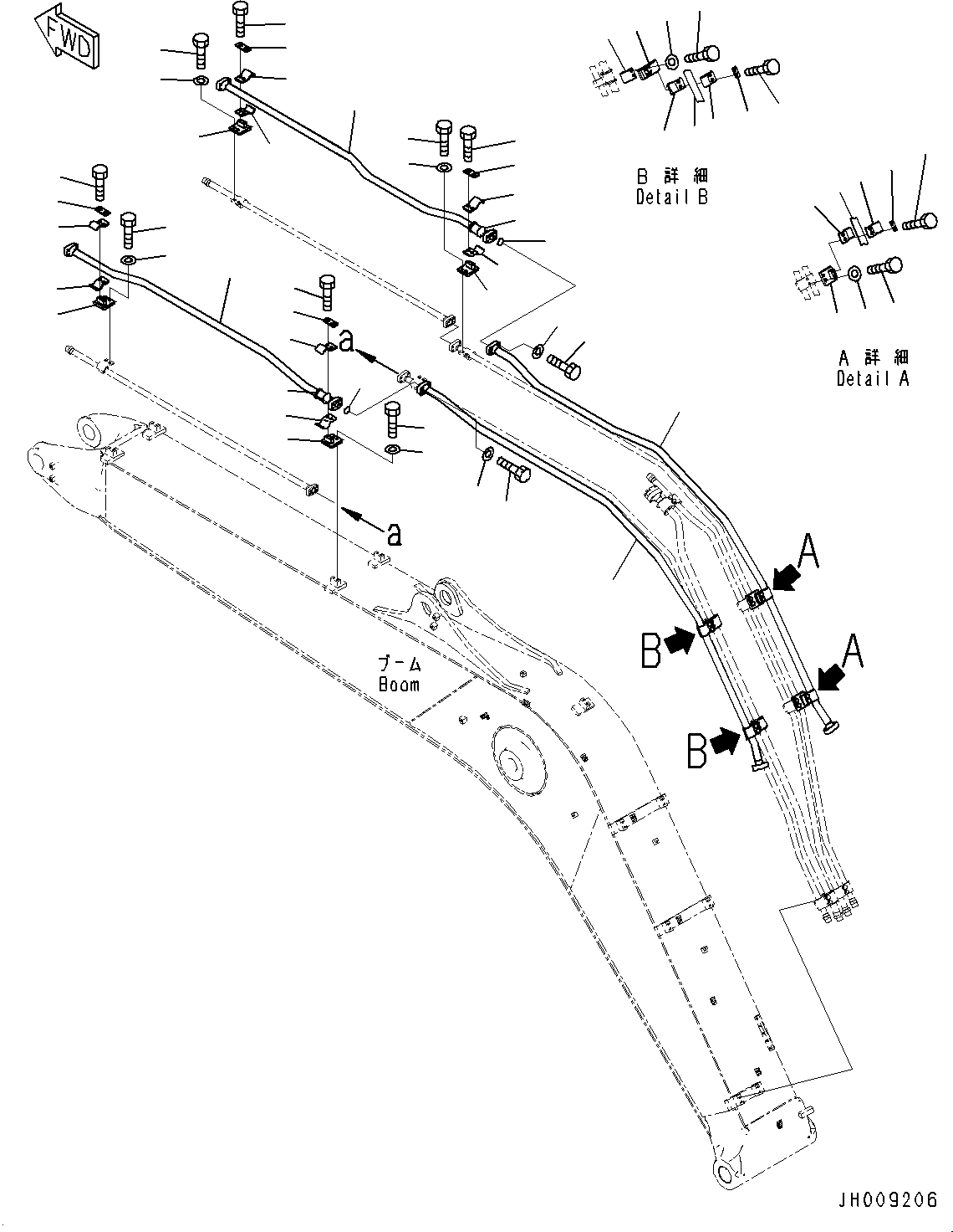Хомут 21K-70-41231 KOMATSU