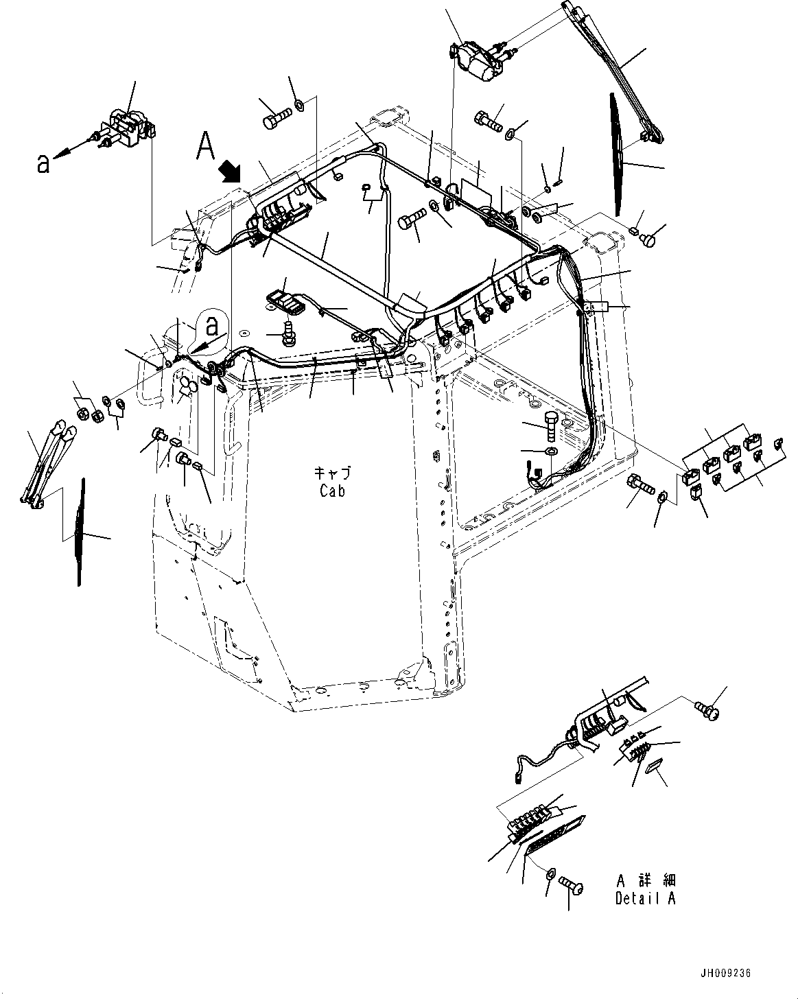 Жгут проводов 17A-979-5210 KOMATSU