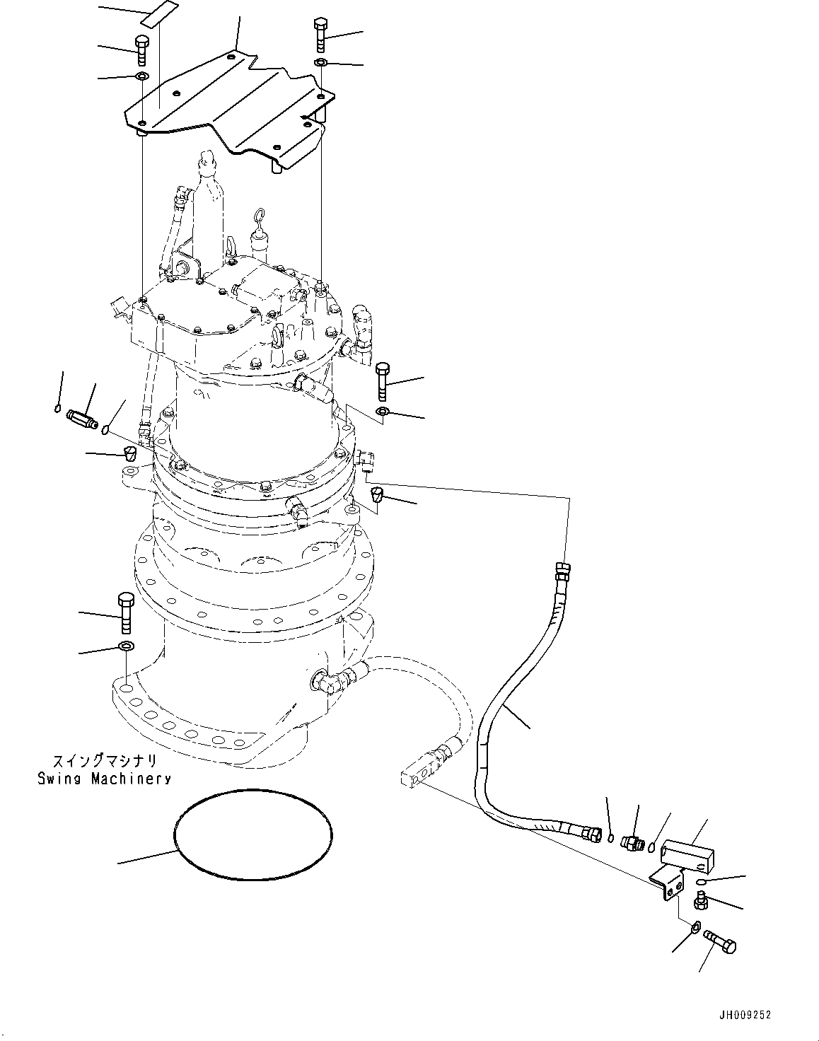 Шланг 02774-004A8 KOMATSU