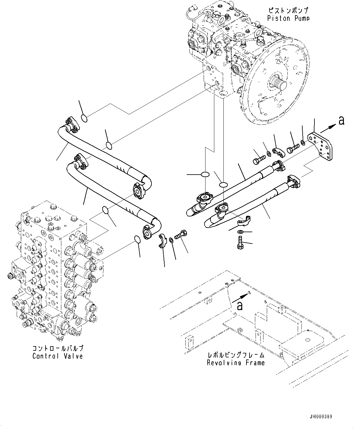 Шланг 205-62-22210 KOMATSU