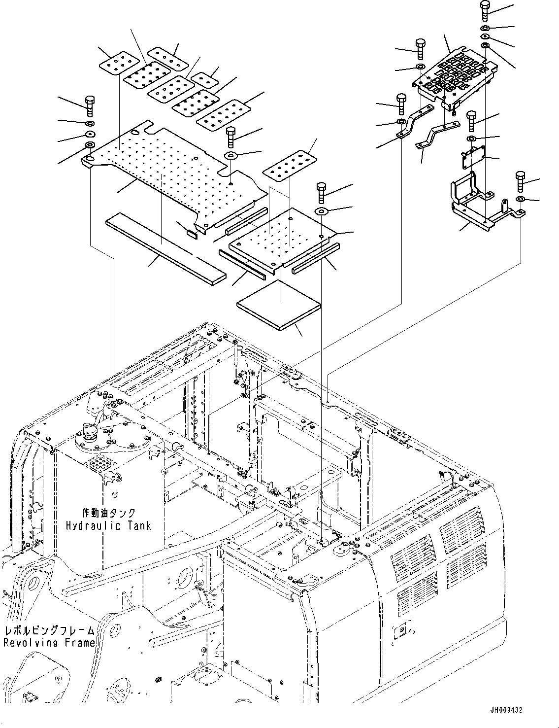 Лист 205-54-42880 KOMATSU