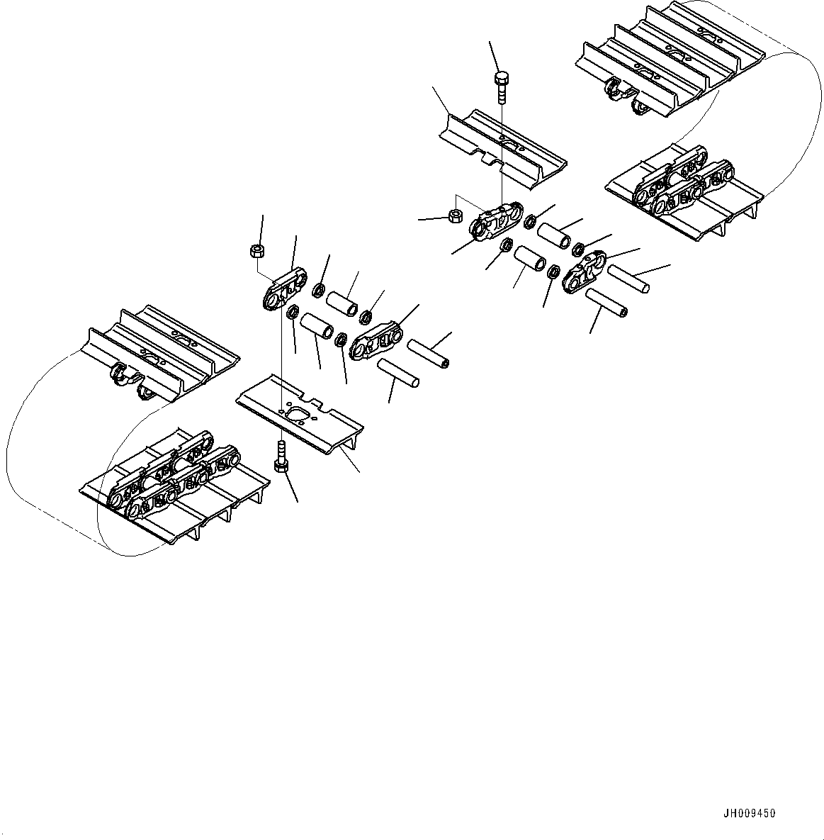 Bolt, (Kit : K27) 208-32-76211 KOMATSU