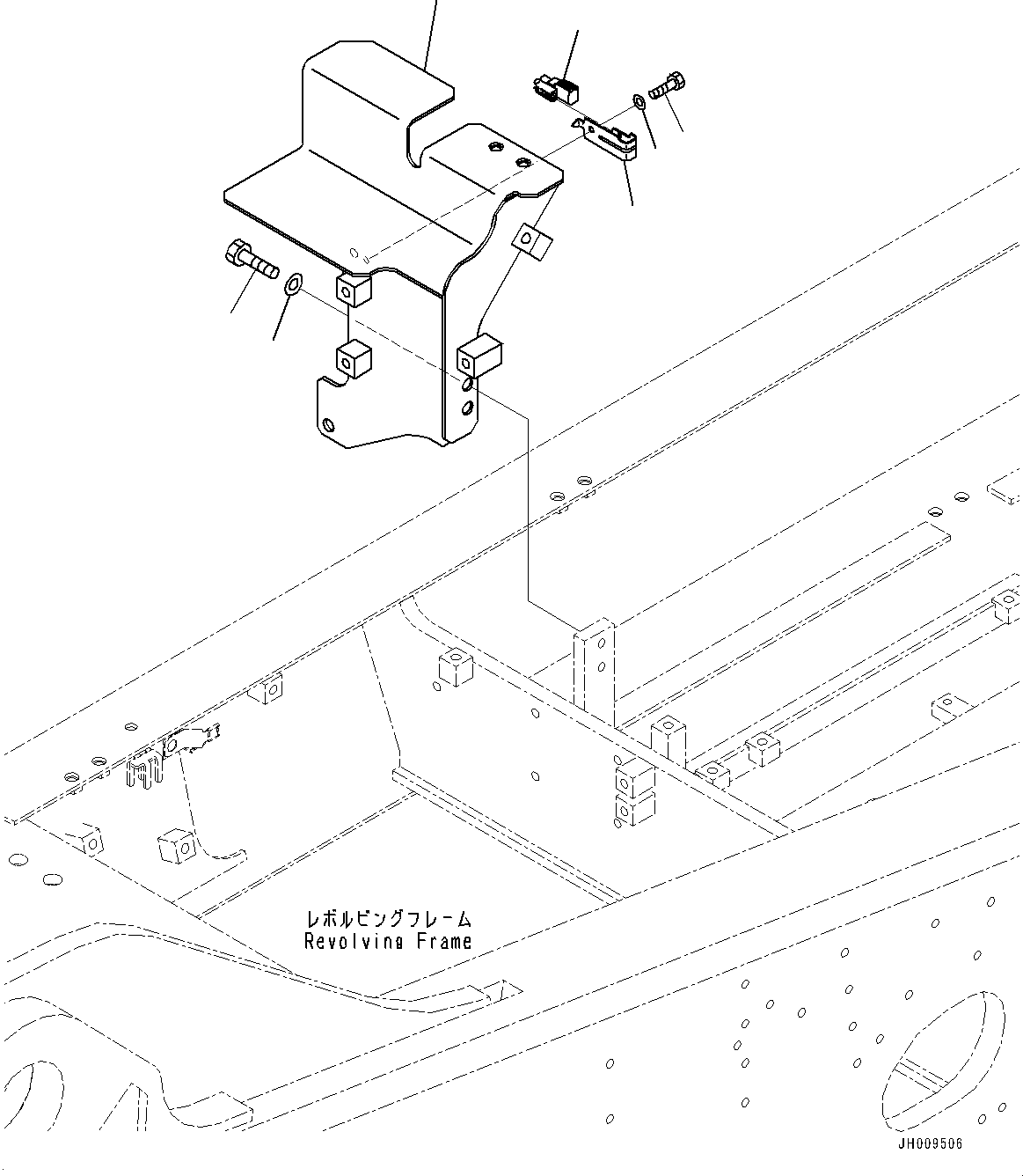 Кронштейн 207-979-2141 KOMATSU