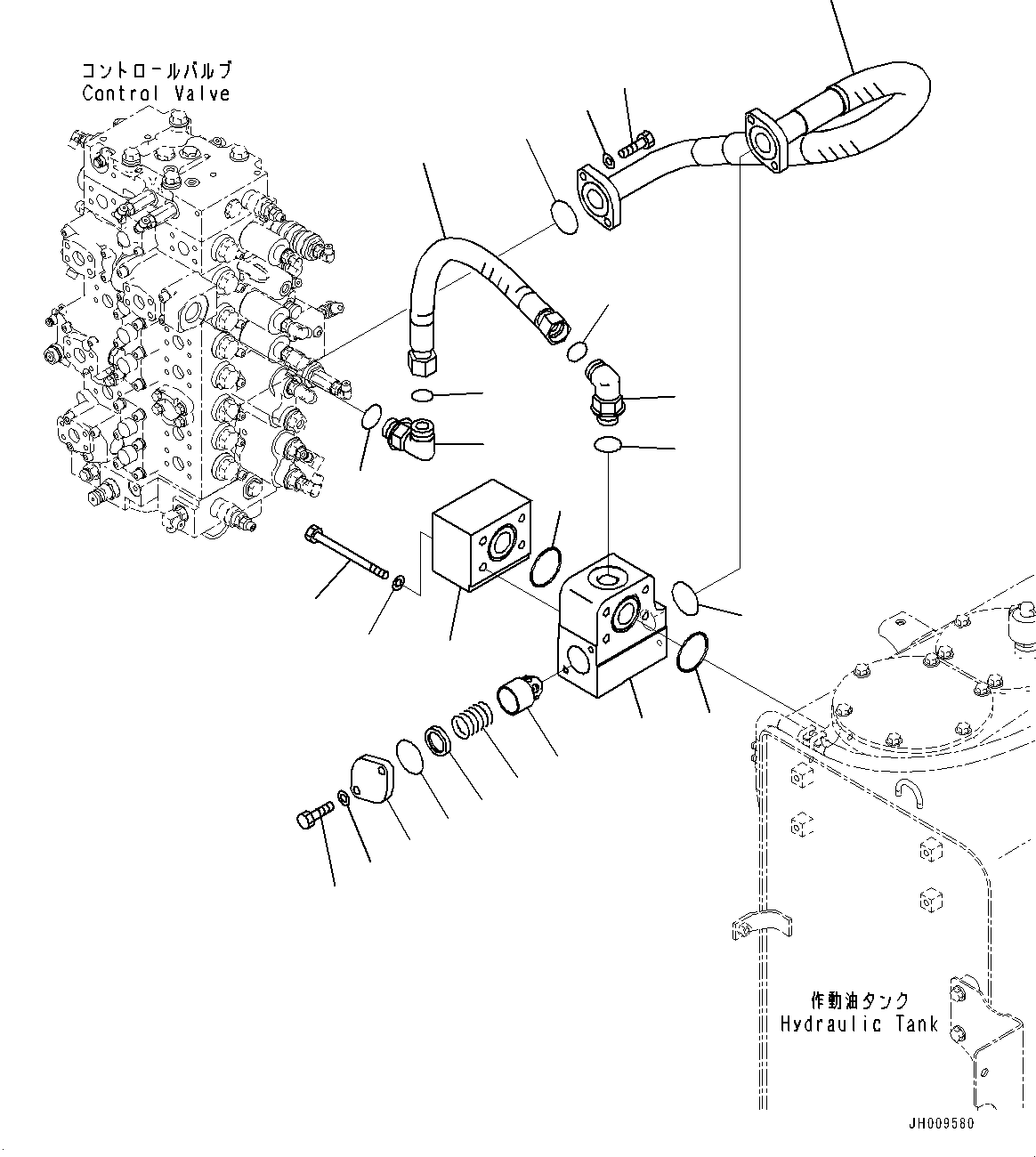 Блок 207-62-26721 KOMATSU