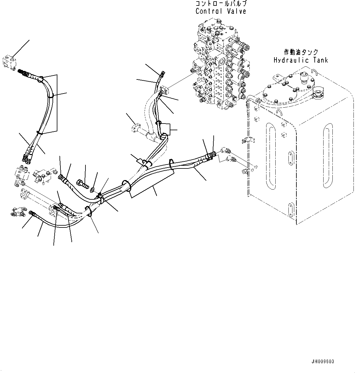 Шланг 02774-00323 KOMATSU