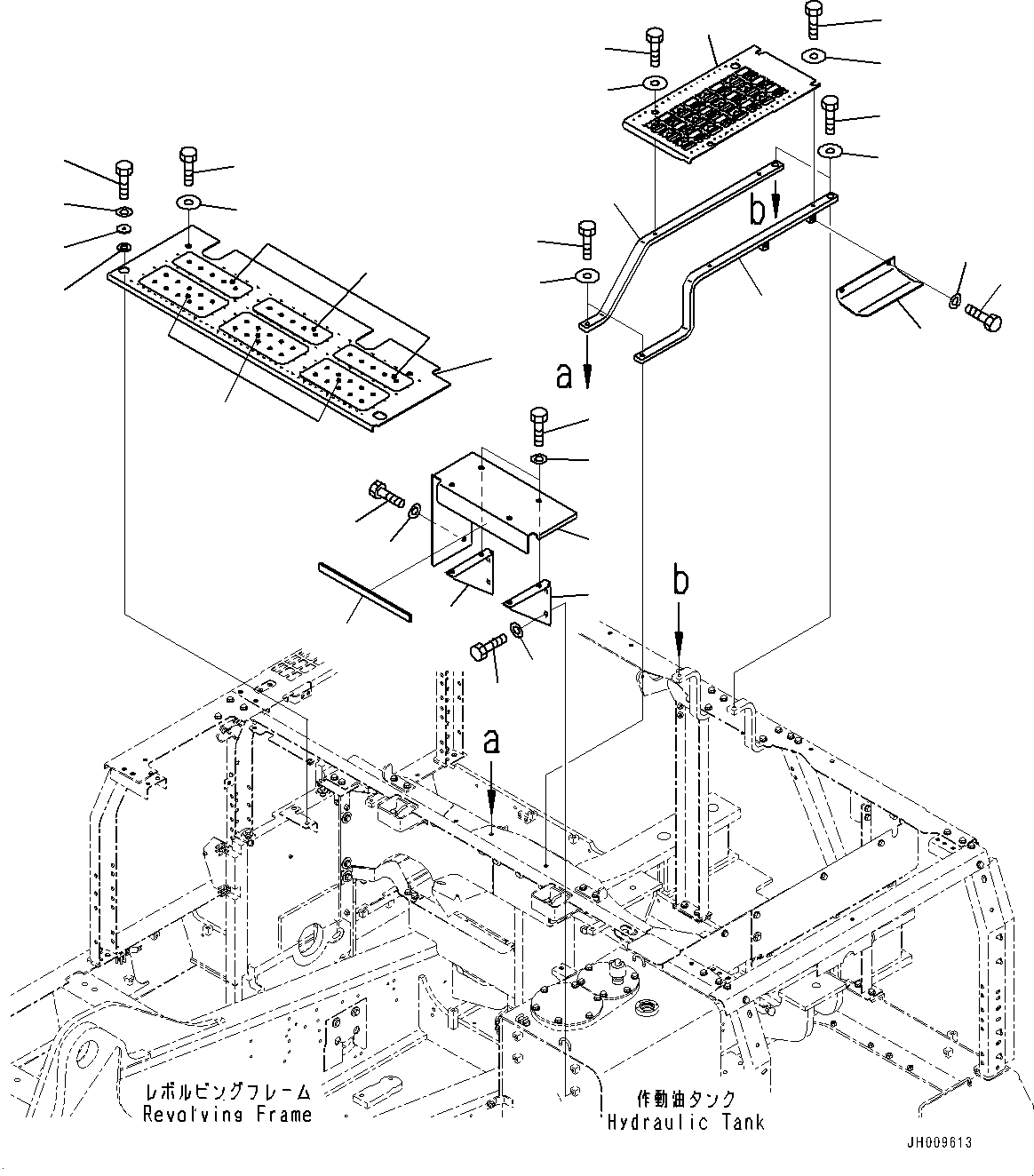 Крышка 207-54-21691 KOMATSU
