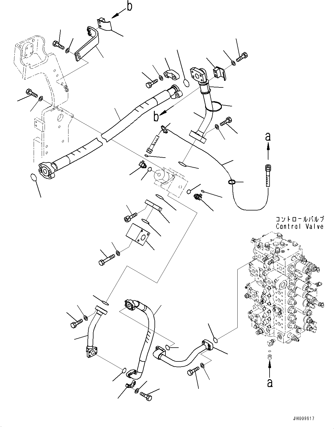 Трубка 207-62-21731 KOMATSU