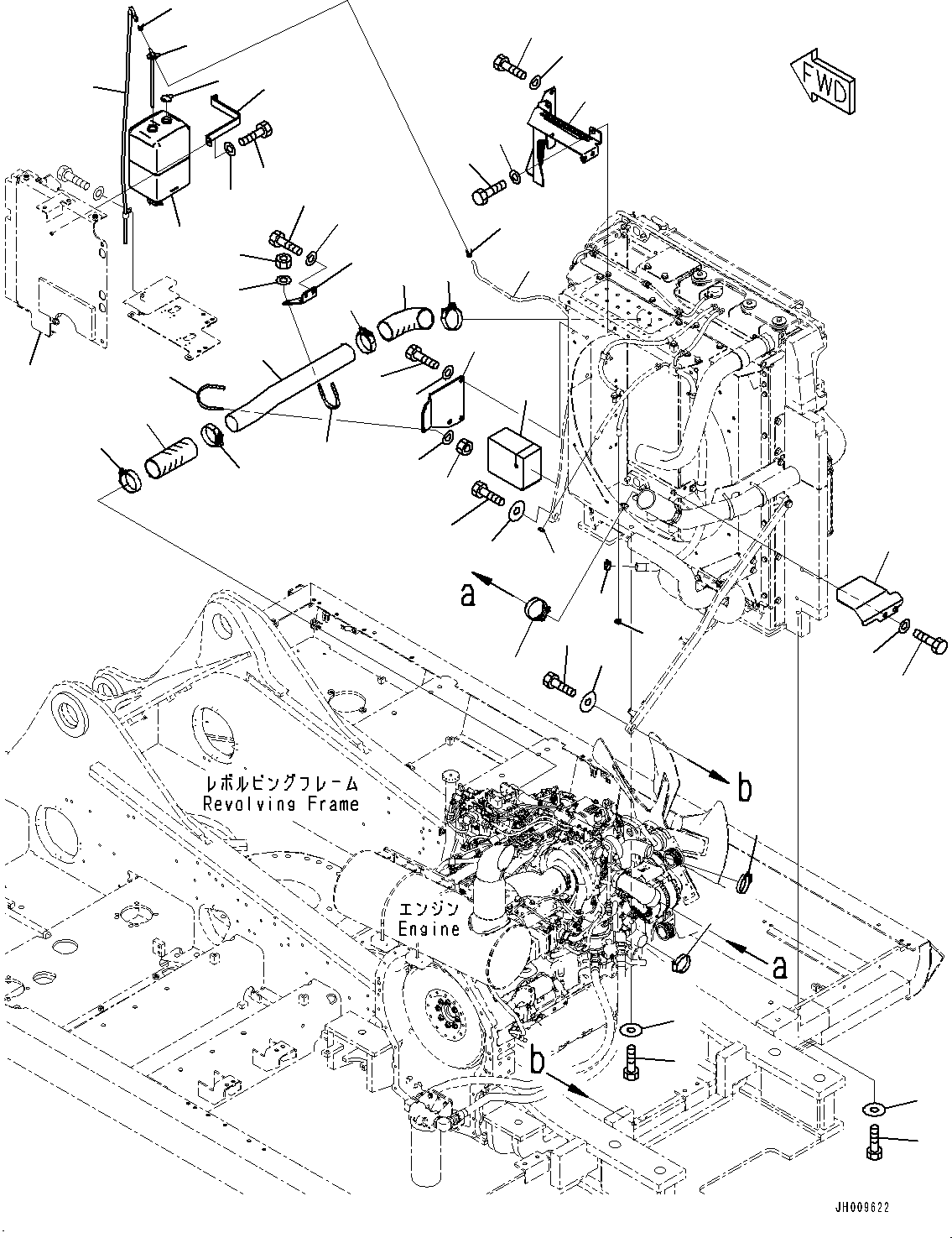 Кронштейн 207-03-22370 KOMATSU