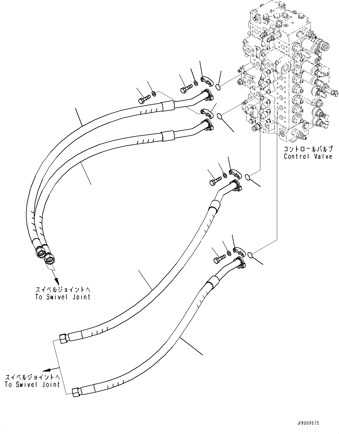 Шланг 207-62-22421 KOMATSU