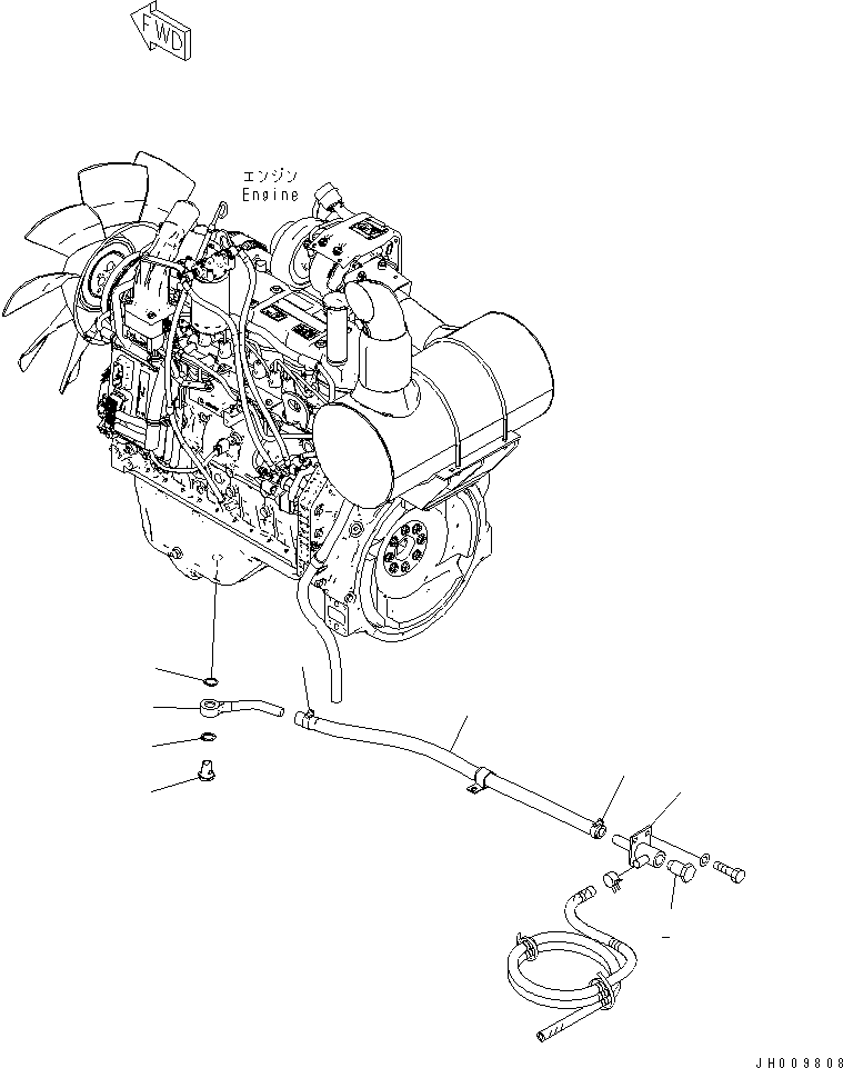 Шланг 8240-01-4130 KOMATSU