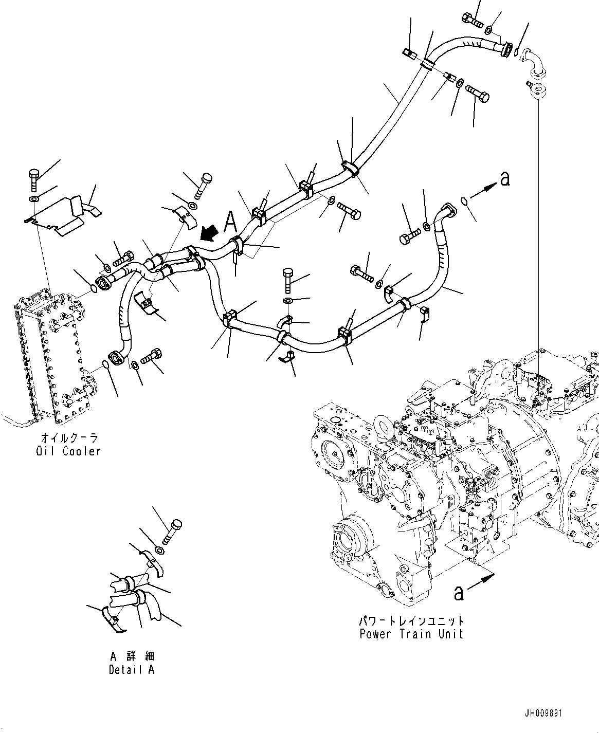 Шланг 195-49-44142 KOMATSU