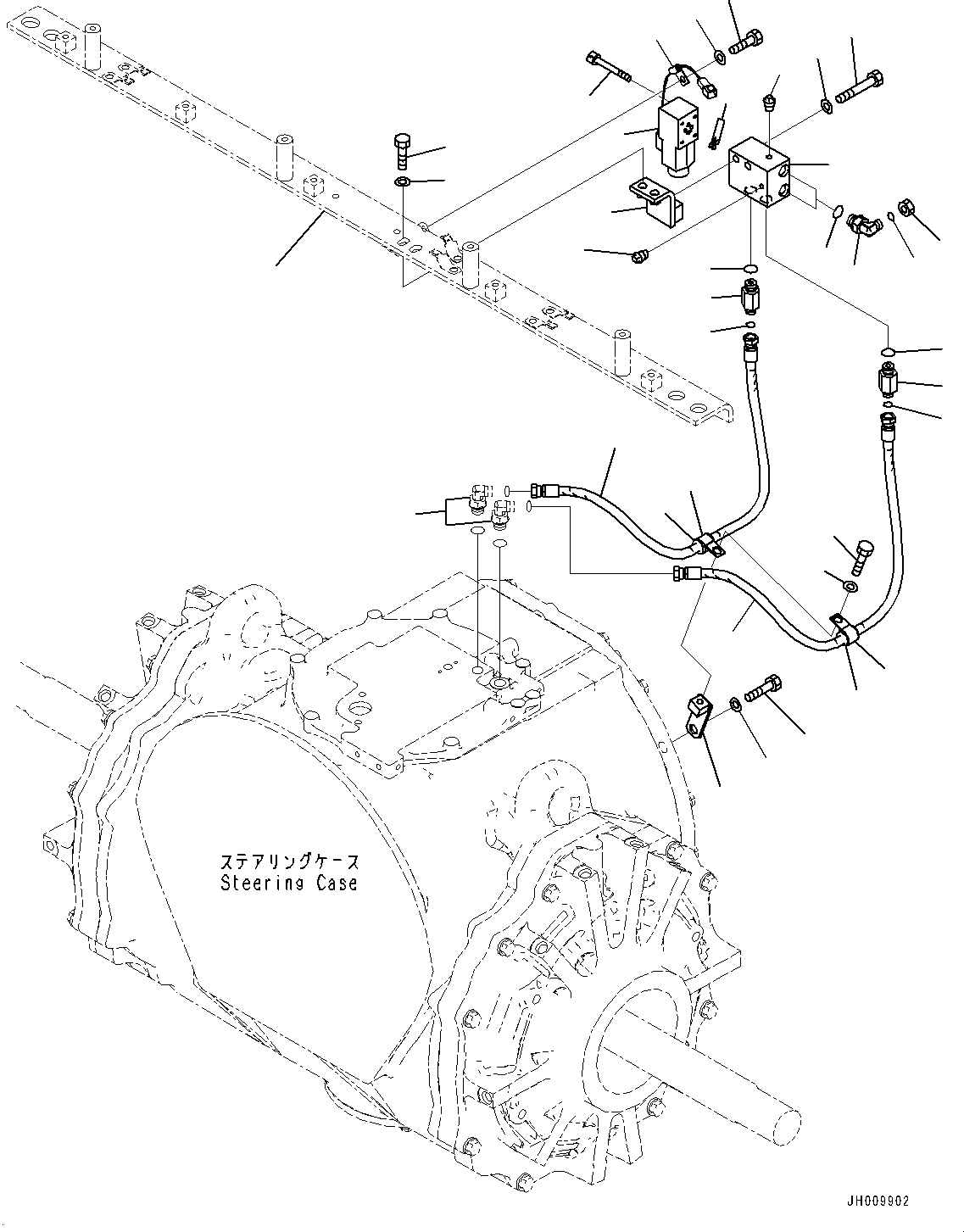 Шланг 02774-10309 KOMATSU