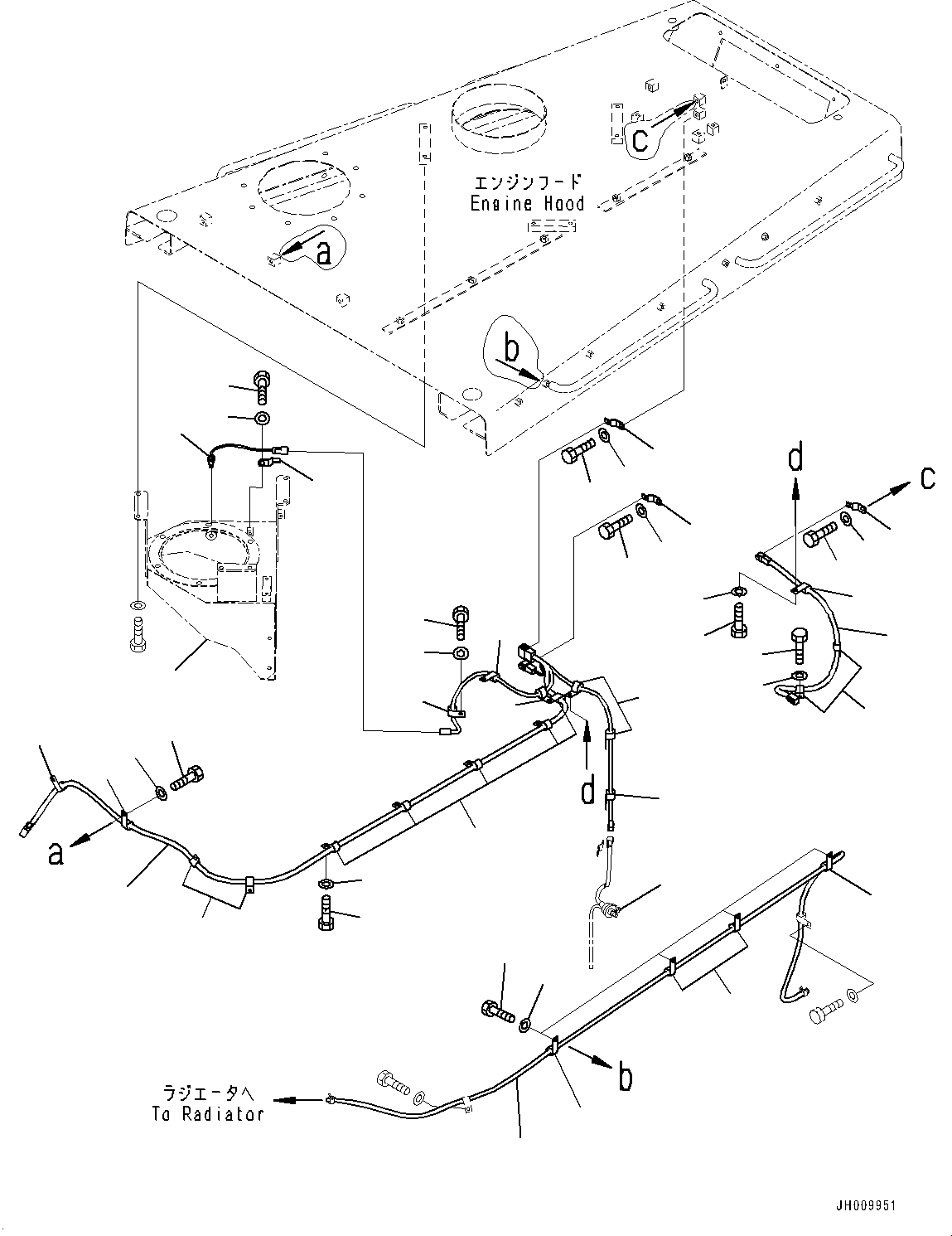 Sensor(Engine Hood and Side Cover Group,Air Cleaner Related Parts) (7861-93-1493) KOMATSU