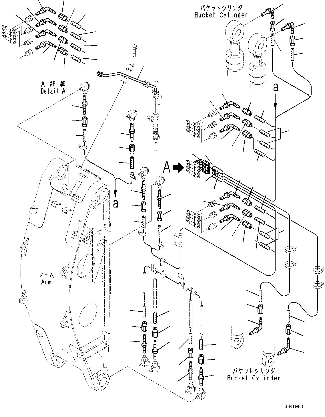 Шланг 21T-68-33710 KOMATSU