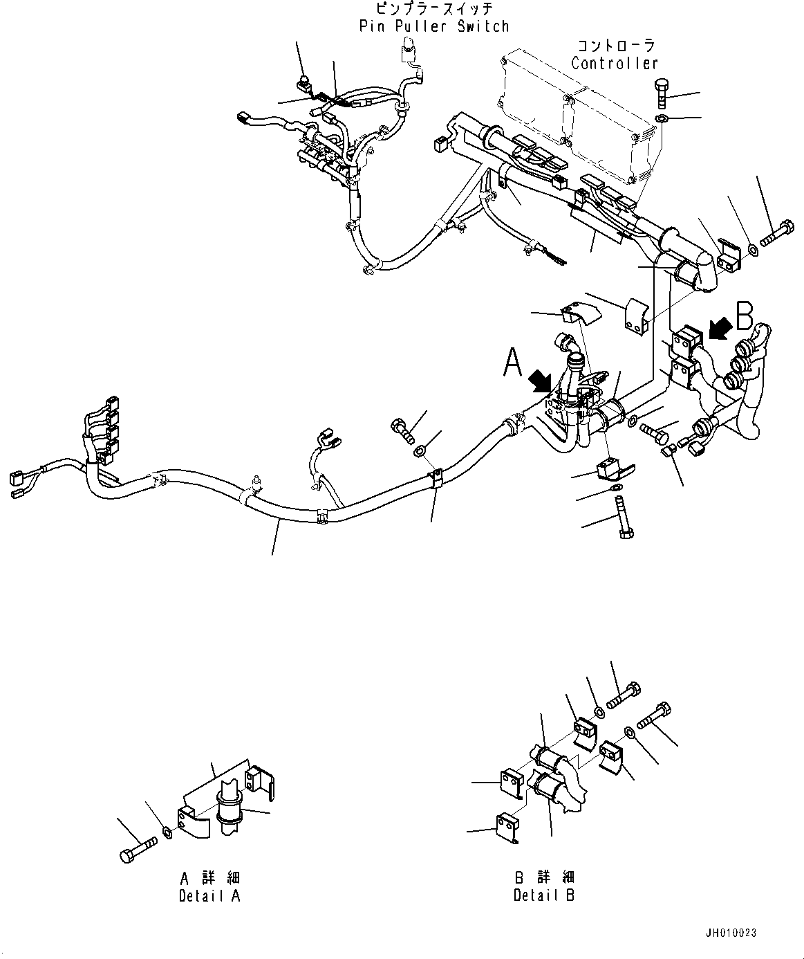 Жгут проводов 195-06-84111 KOMATSU