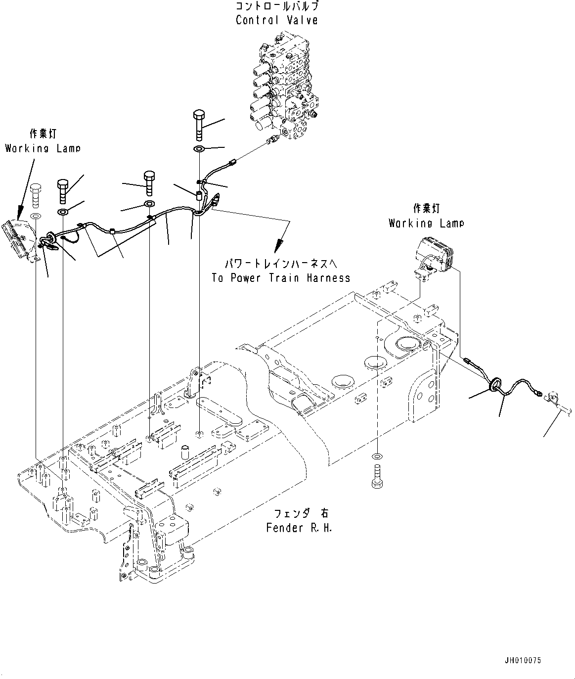 Жгут проводов 195-06-84441 KOMATSU