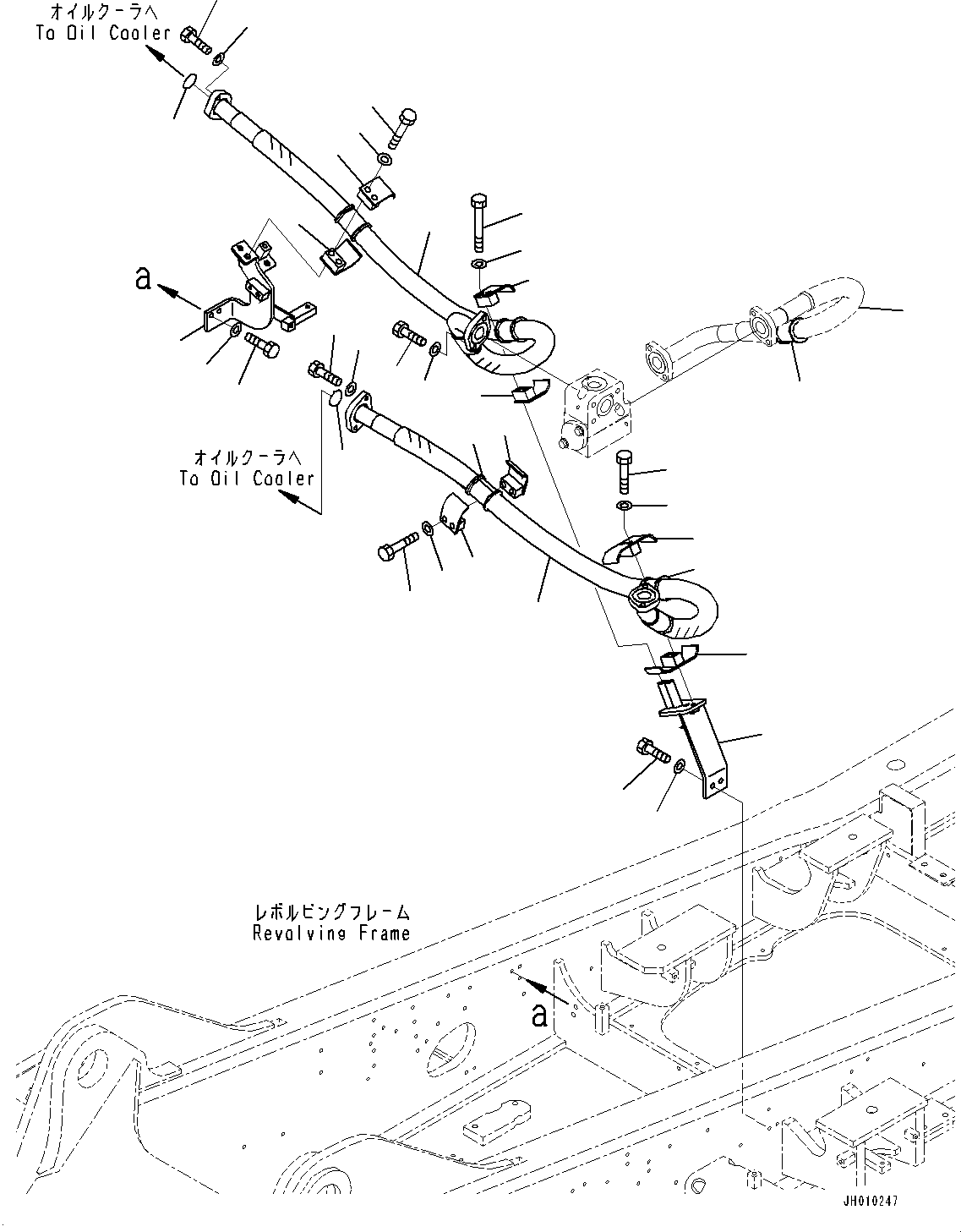 Шланг 207-62-21422 KOMATSU