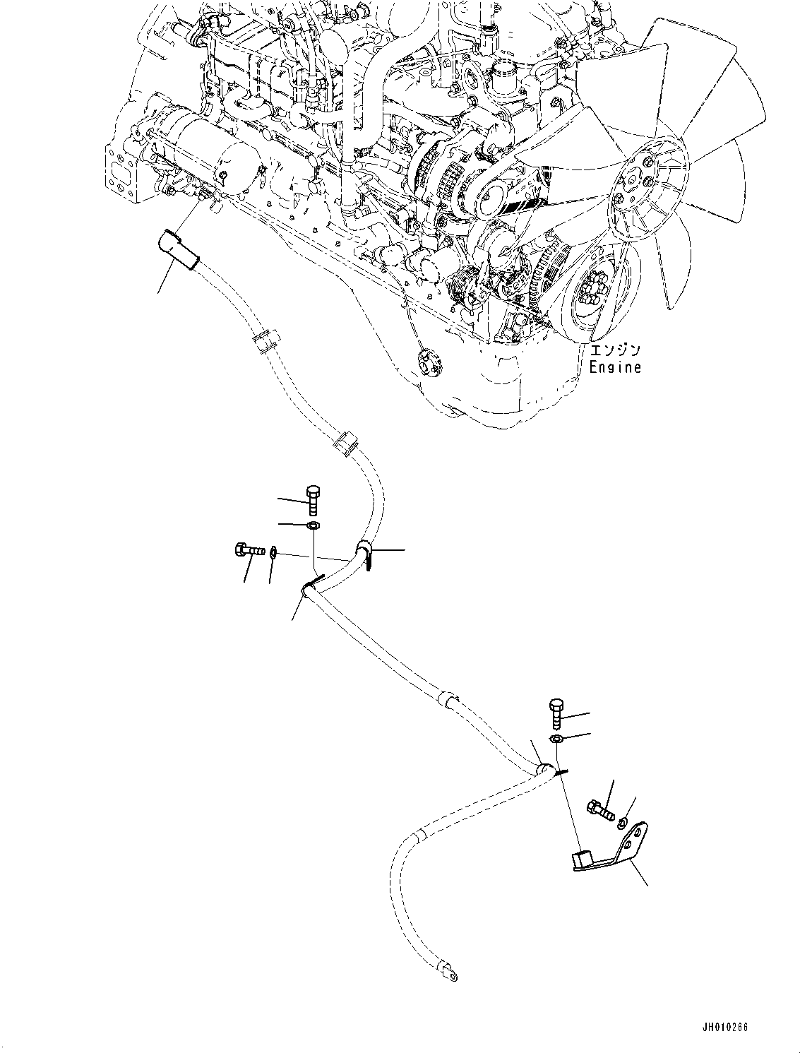Кронштейн 22U-06-41480 KOMATSU