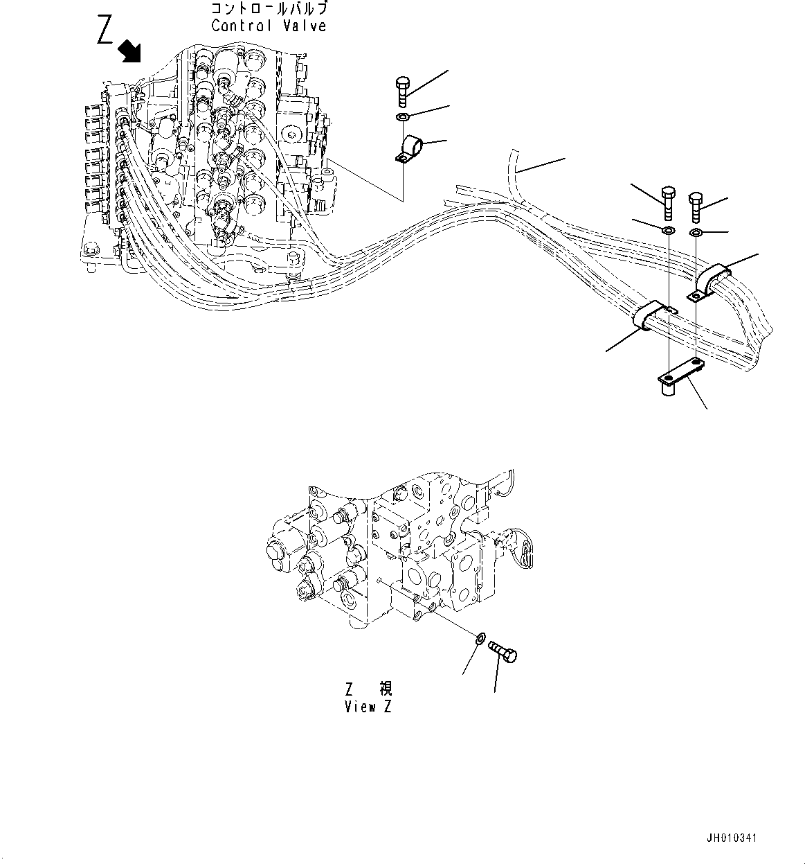 Кронштейн 22U-62-41181 KOMATSU