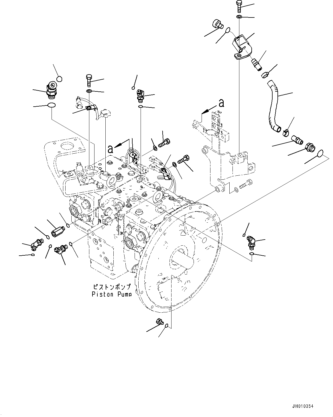 Шланг 07286-01624 KOMATSU