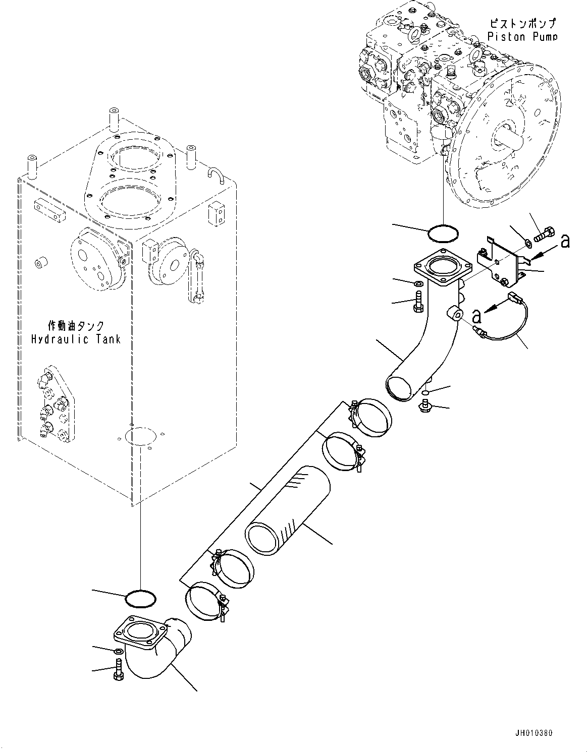 Кронштейн 22U-62-41190 KOMATSU