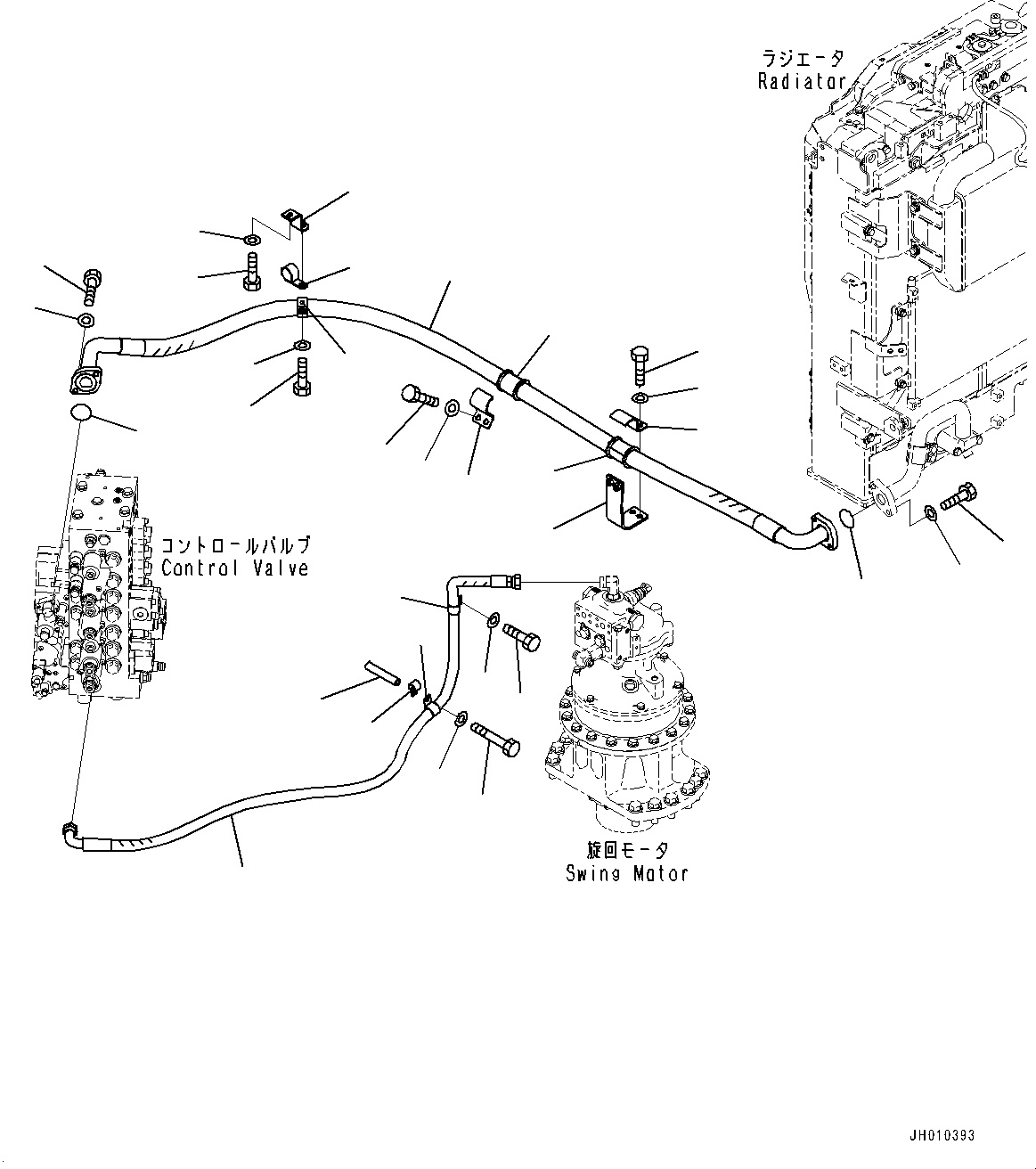 Шланг 22U-62-41311 KOMATSU