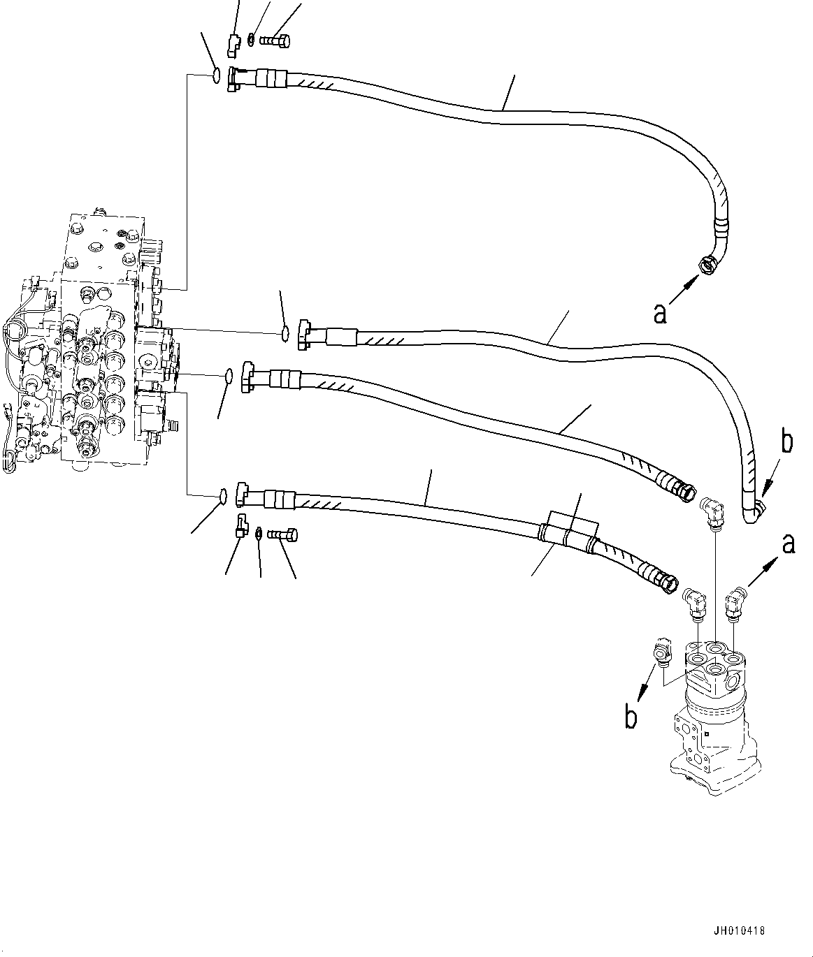 Шланг 22U-62-41541 KOMATSU