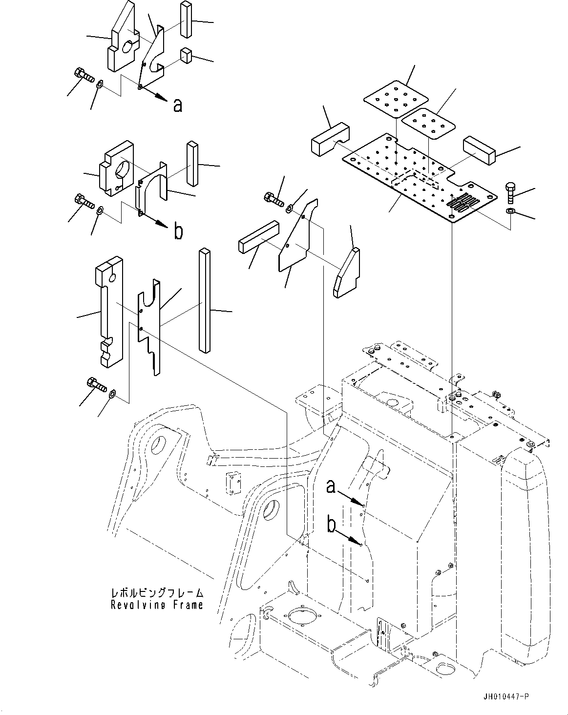 Крышка в сборе 22U-54-42430 KOMATSU