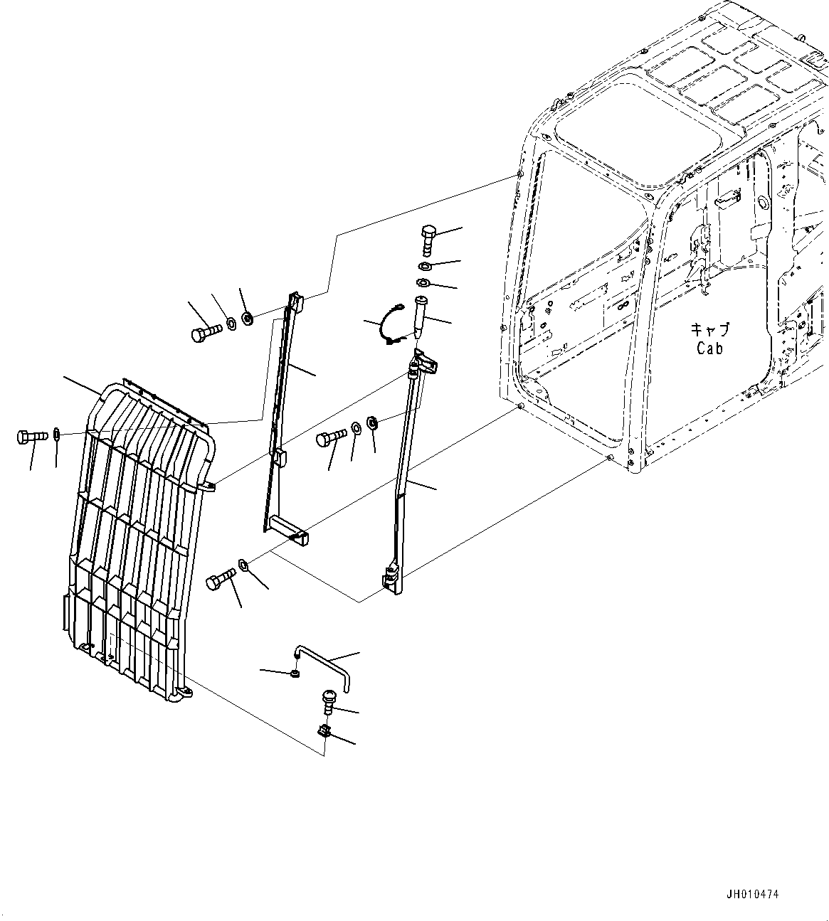 PIN, ASSEMBLY 2A5-954-1420 KOMATSU