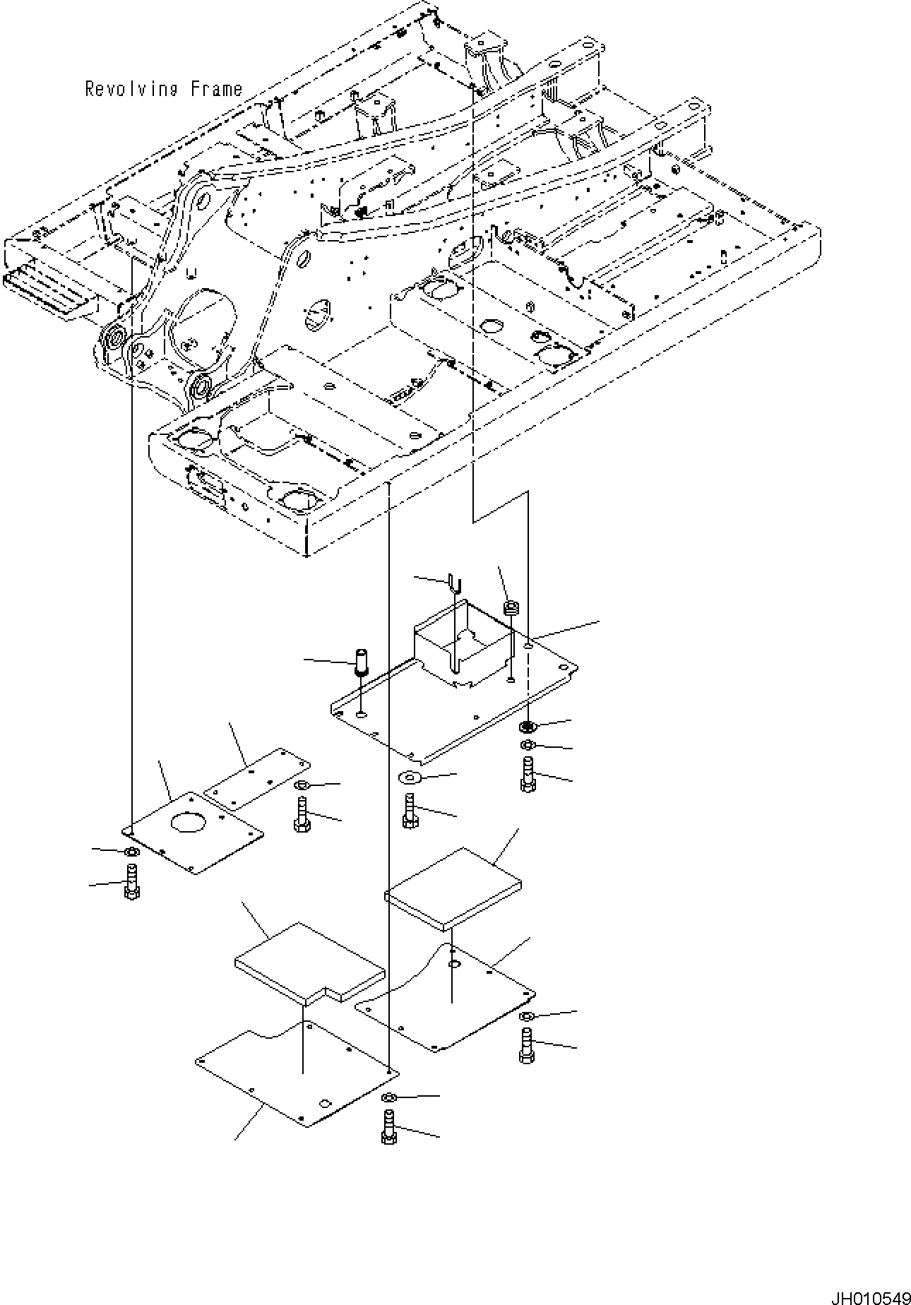 Уплотнение 21K-04-41290 KOMATSU