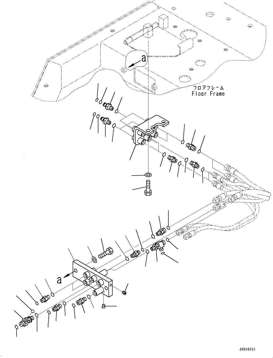 Соединение 196-60-21432 KOMATSU