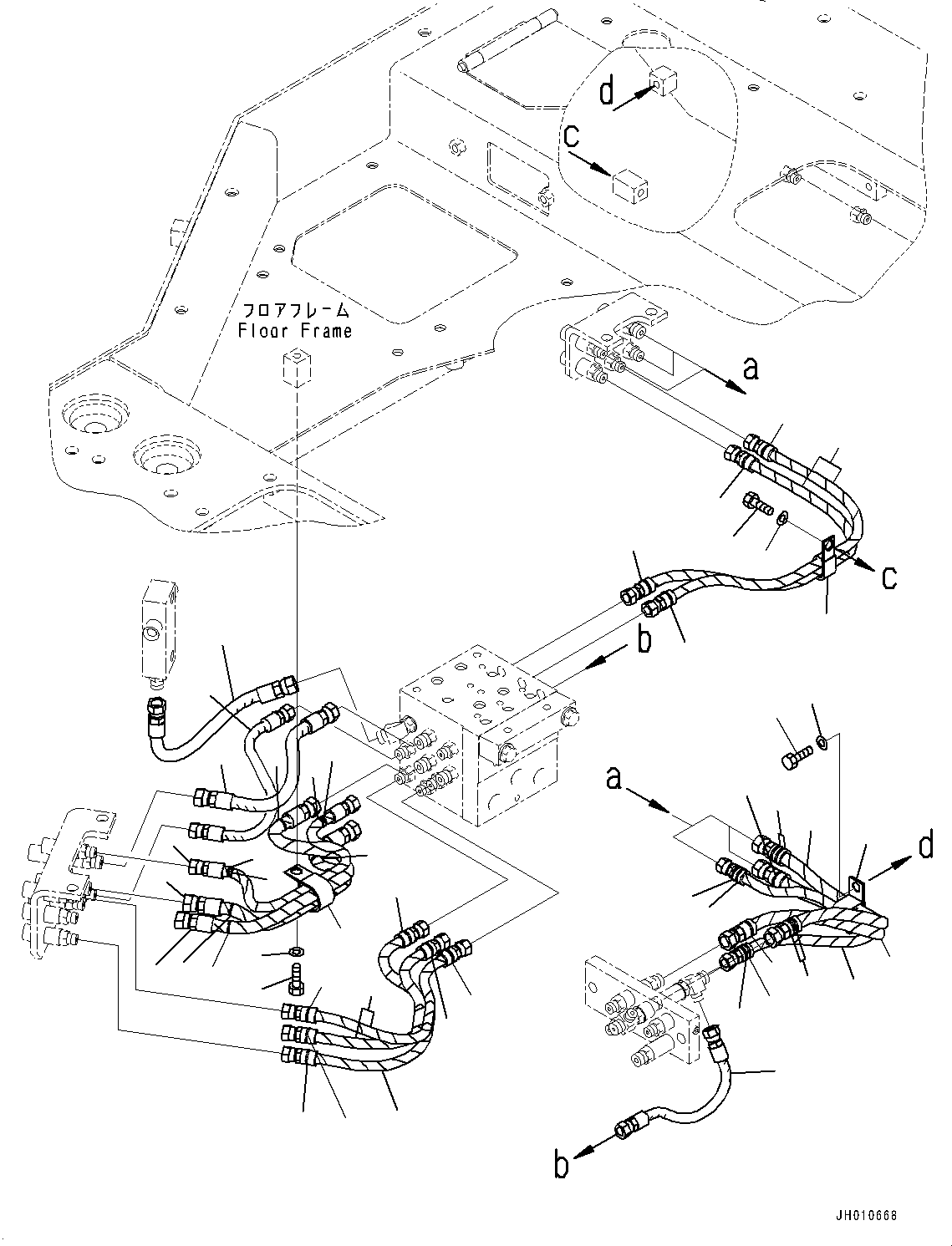 Шланг 02774-102A4 KOMATSU