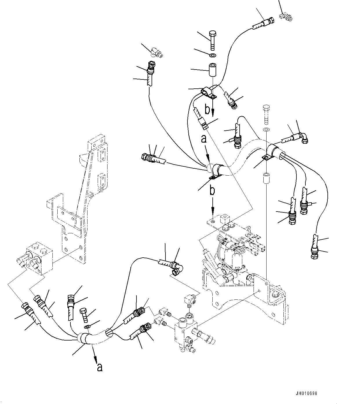 Шланг 02775-102A8 KOMATSU