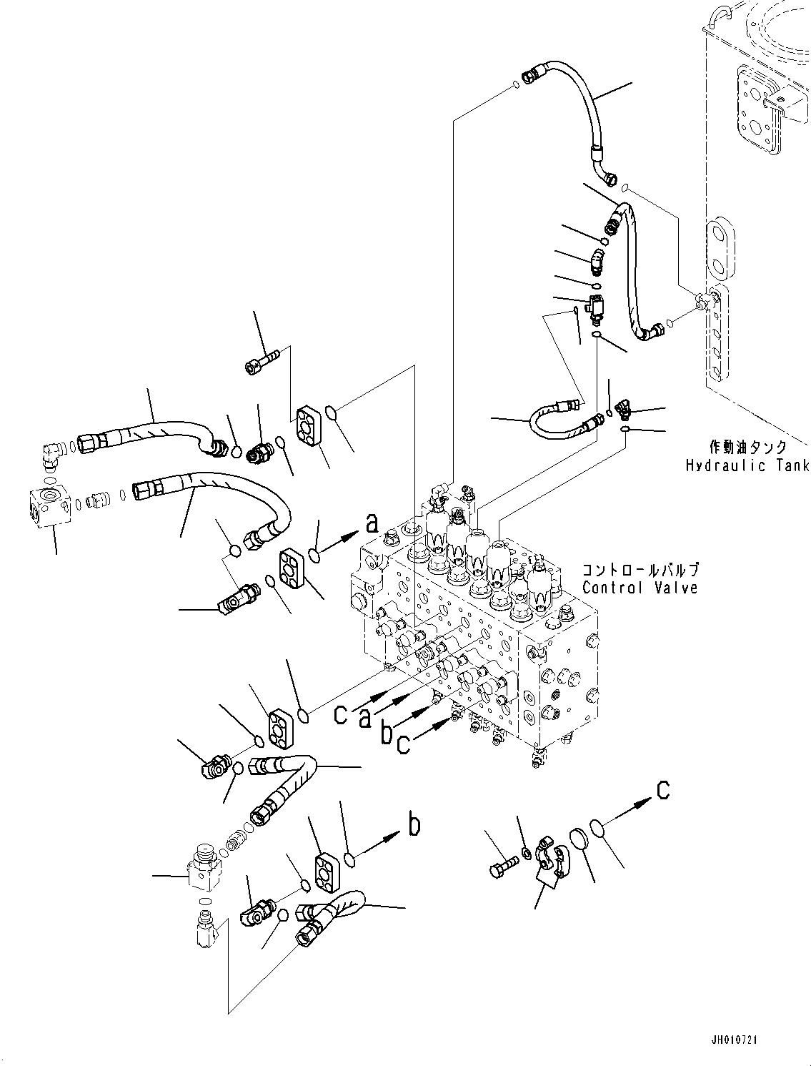 Шланг 02775-10304 KOMATSU