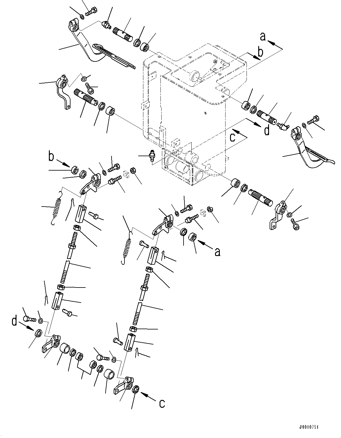 Педаль правая 176-43-41111 KOMATSU