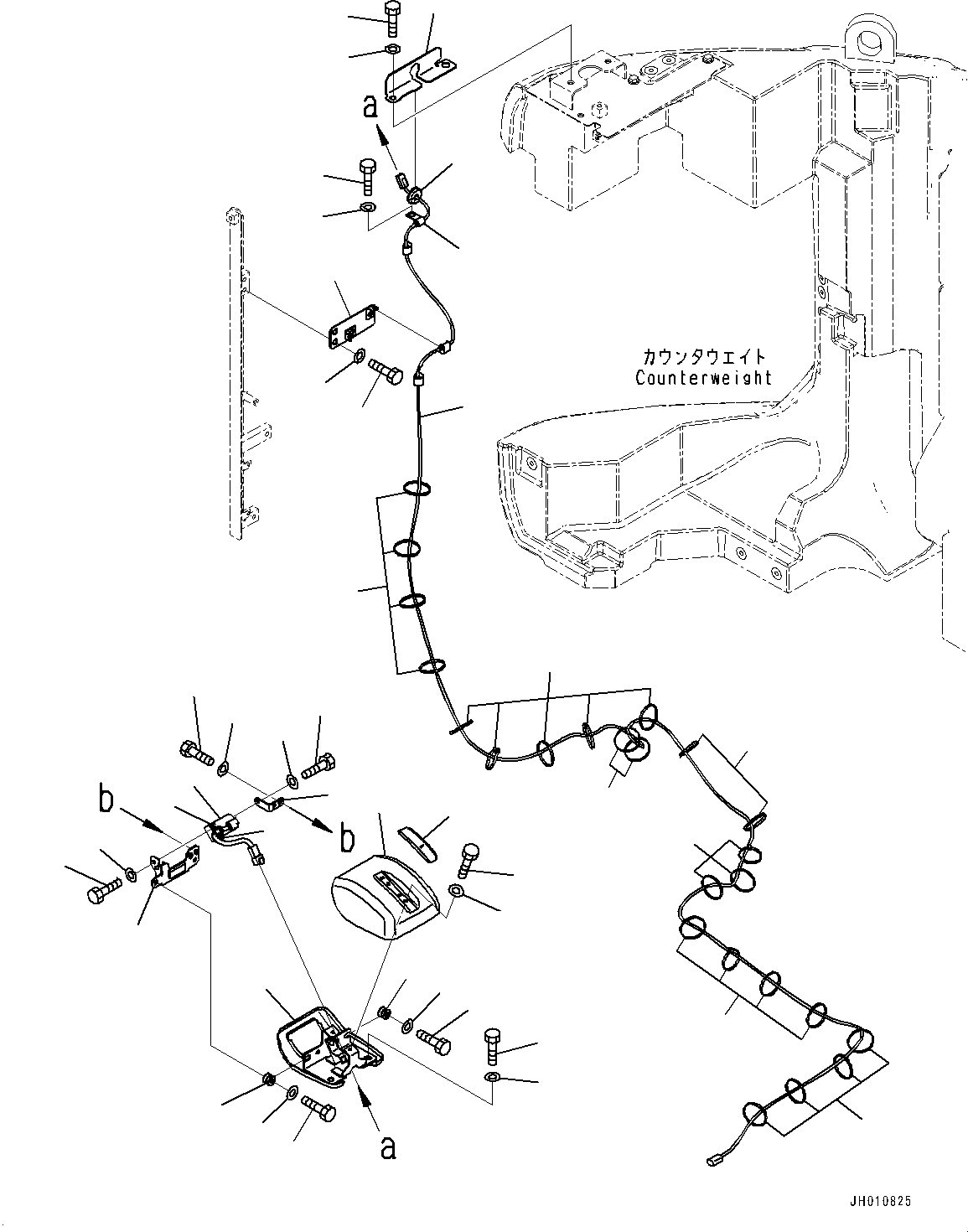 Кабель 22U-06-41431 KOMATSU