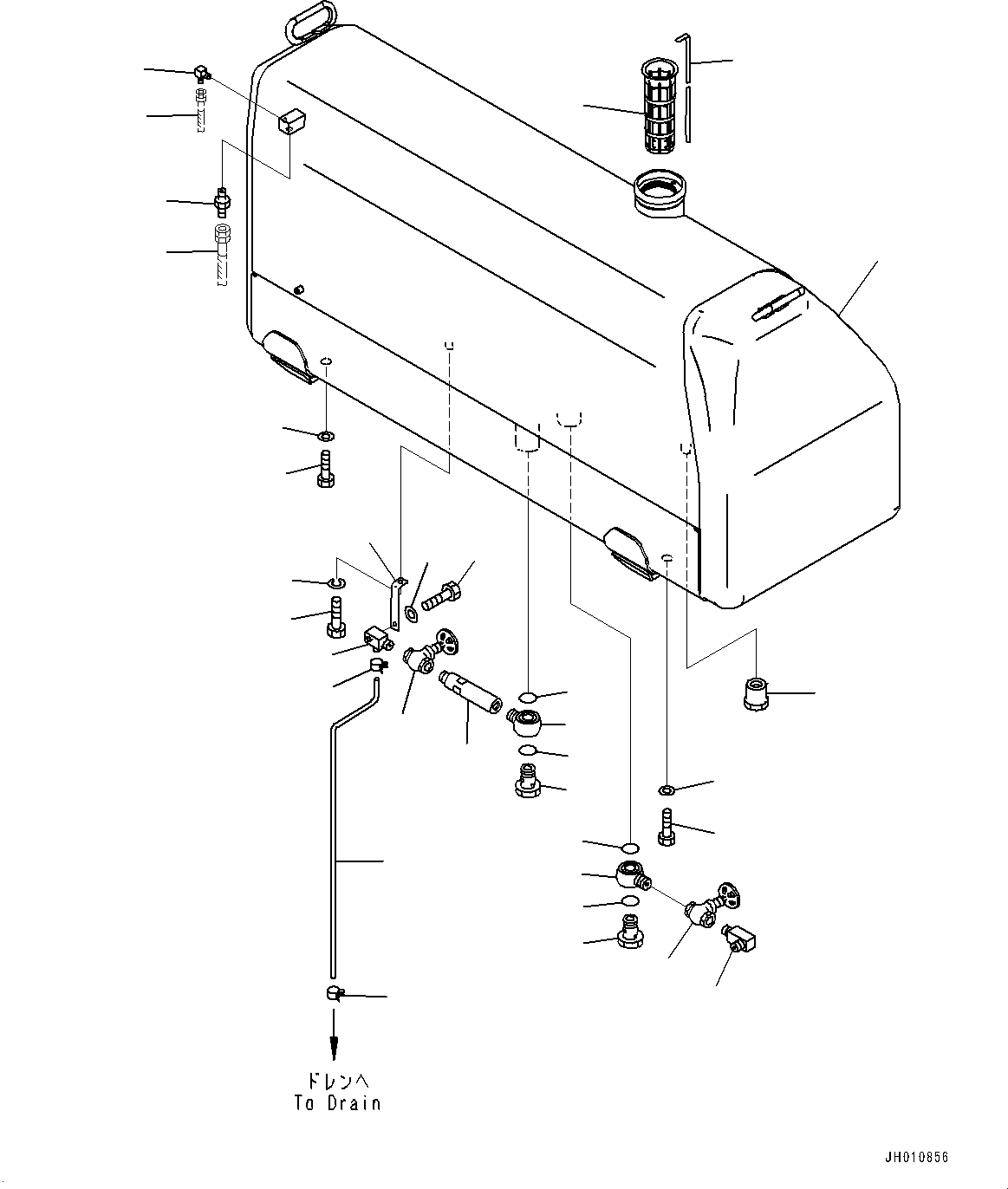 Пробка 154-04-12470 KOMATSU
