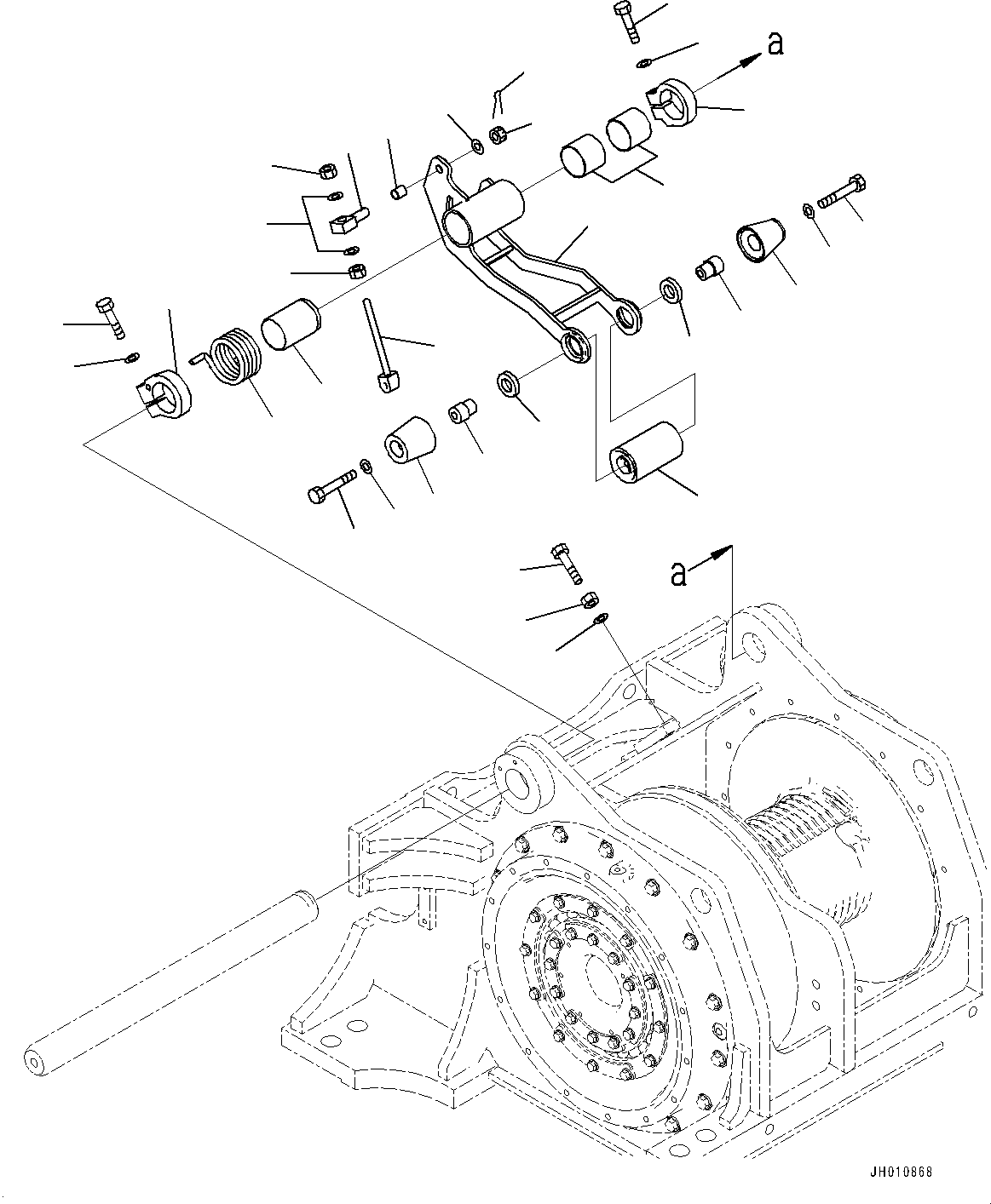 Болт 01016-51480 KOMATSU