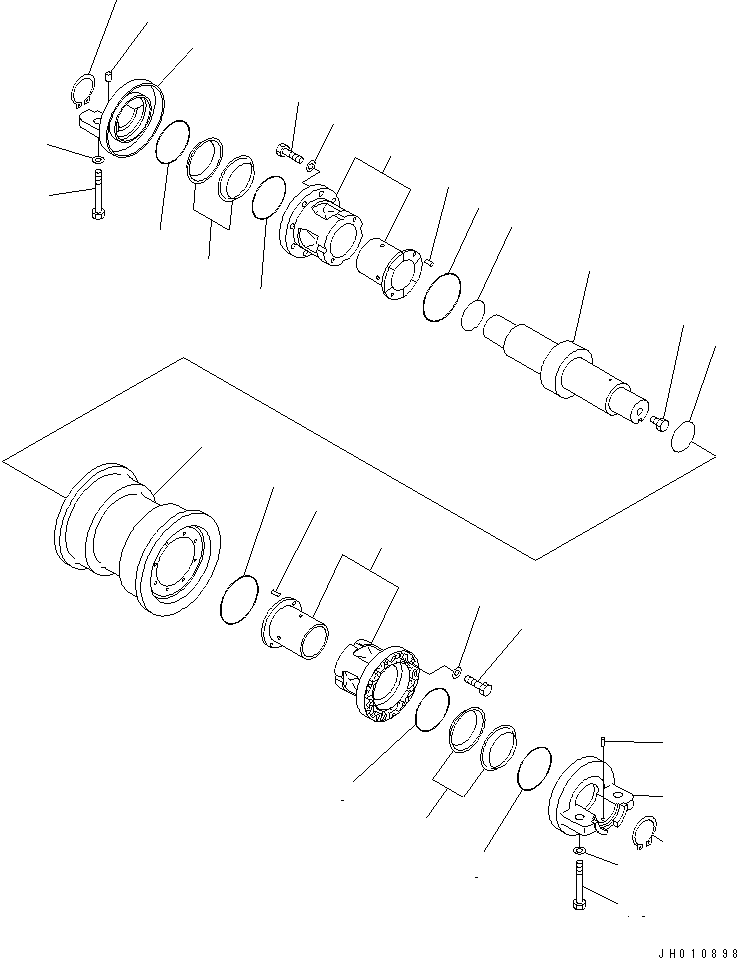 Палец 170-30-16150 KOMATSU
