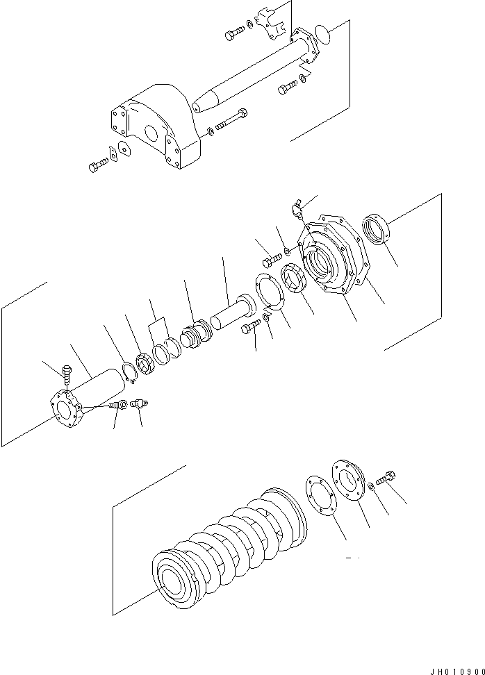 Уплотнение 07019-10140 KOMATSU