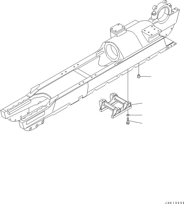 Ограждение 196-30-12170 KOMATSU