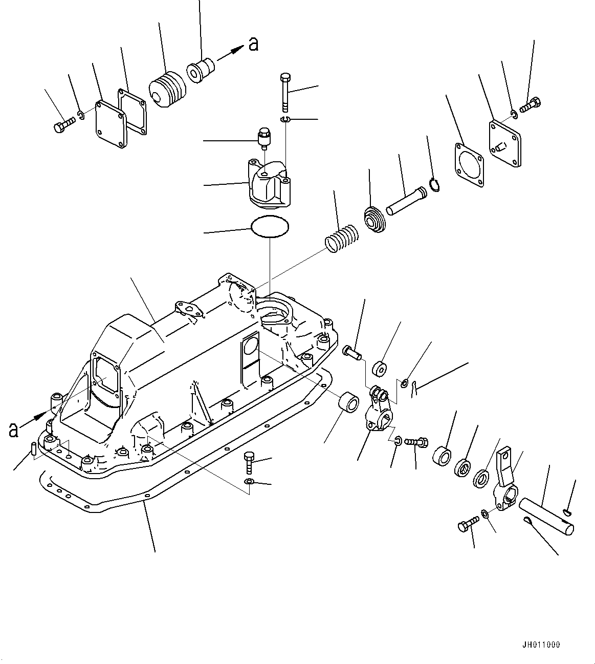 Упорное кольцо 175-804-1140 KOMATSU