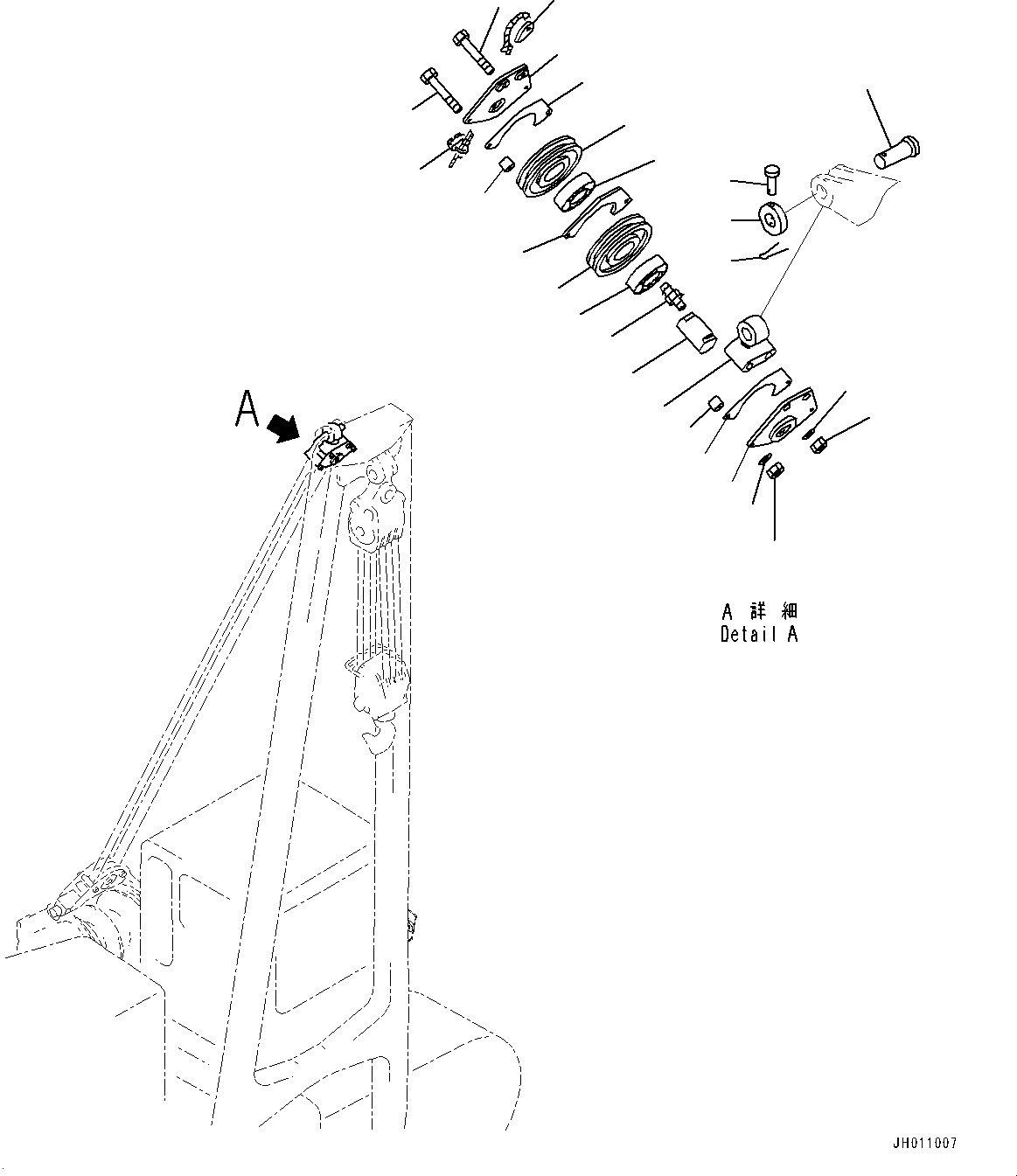 Клин 04501-02060 KOMATSU